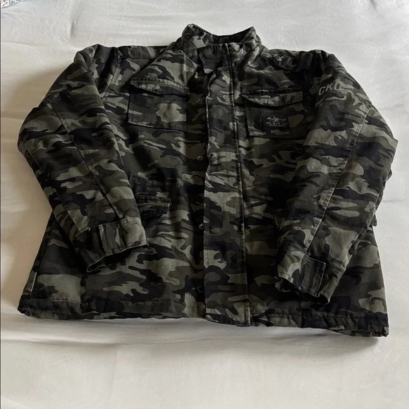 Marc Ecko Cut & Sew Men's insulated Camouflage Vintage 2000’s Y2K Jacket Size S - Picture 10 of 10
